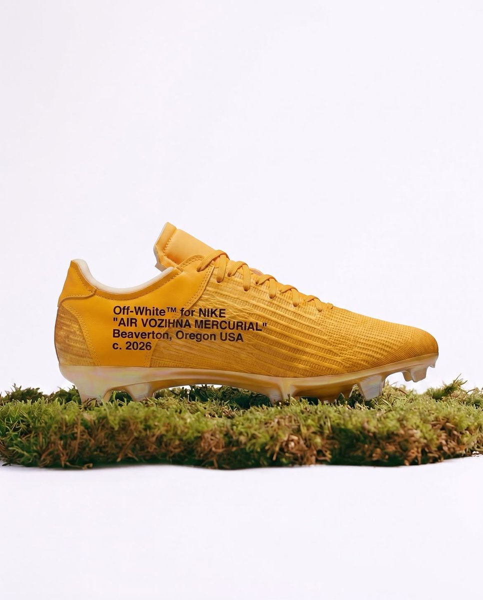 SneakerAlertHD's tweet photo. Vozinha x Off-White Mercurial 💛 https://t.co/Qq6ZBsryEP