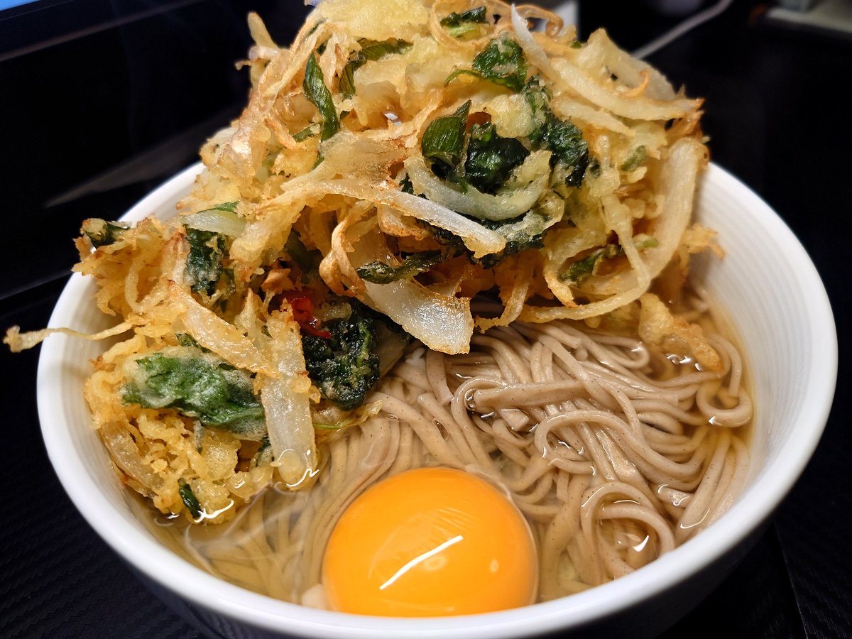 Haman_Y's tweet photo. 家で作る天玉も美味い https://t.co/w4WJGxQZbO