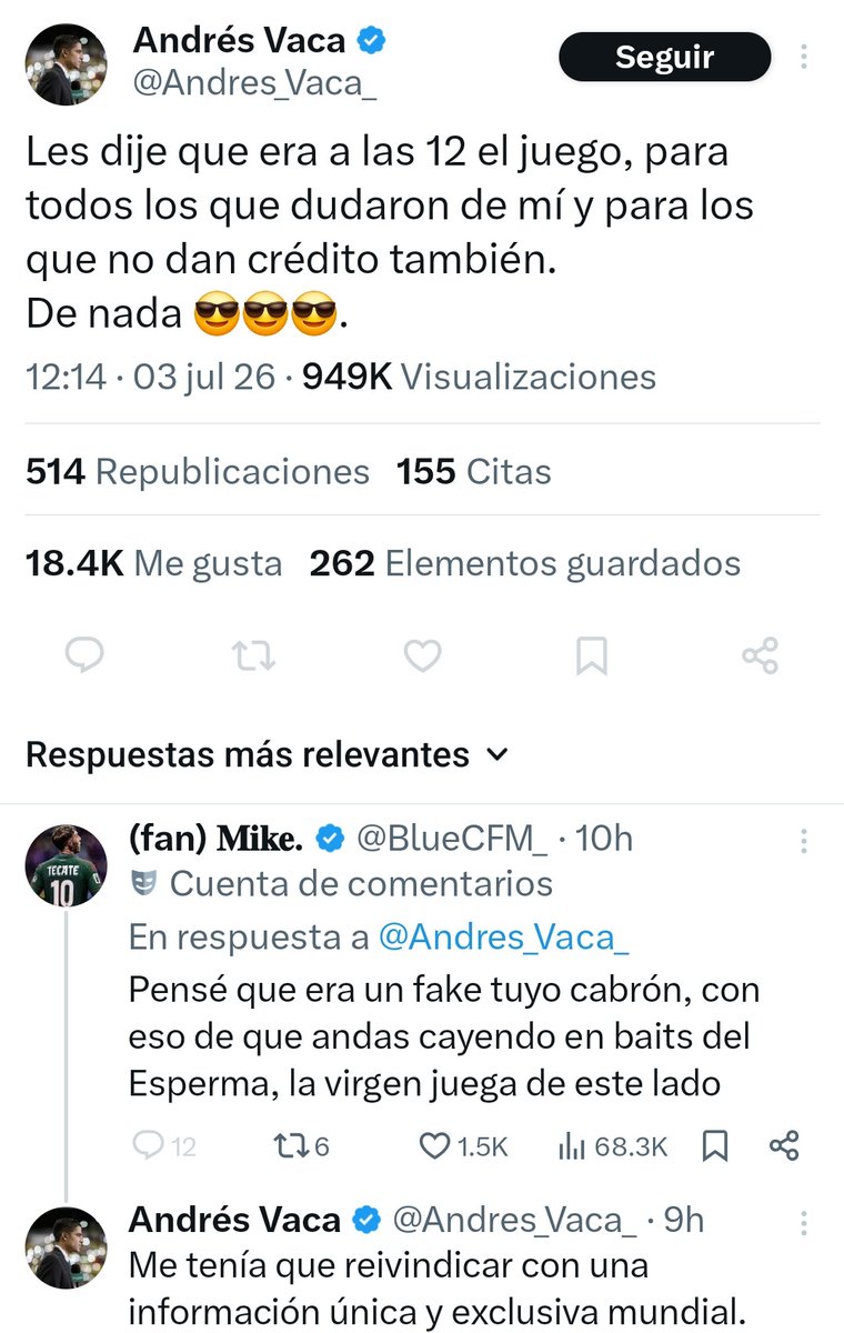 Rigovanni's tweet photo. Jajaja "el becerra" para variar quedó como el pendejo y hocicón que siempre ha sido. 🤣🤣🤣🤣🤣🤣

Y en la semana pagada x @TUDNMEX para hablar bien de él

#FinjamosSorpresa
#ElChisteSeQuedaSolo
#ParaNadaEsQueja

Jajaja que gozada @FJG_TD
@DavidFaitelson_ @Andres_Vaca_ https://t.co/tB9fyHEHIq