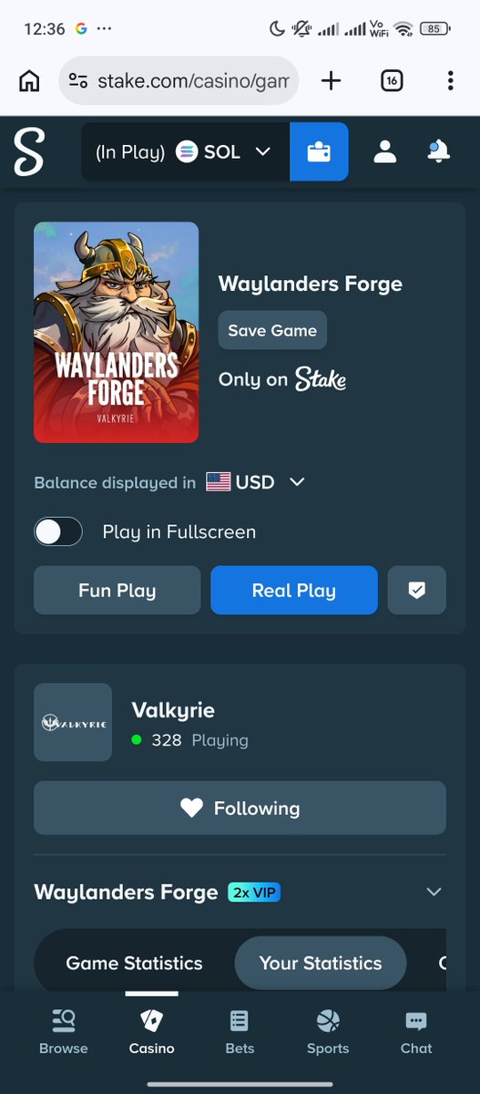 0xWads's tweet photo. 3.1k spins, 38.90% RTP. Unlucky at Waylanders. On to the next @ValkyrieXStudio slot. Max hunt continues. https://t.co/MLykR5Nwmz