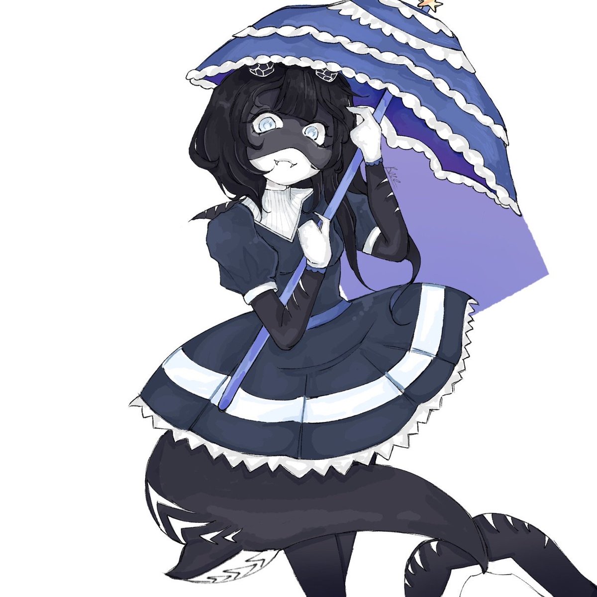 Rue2720's tweet photo. Older commissions around mid 2025 (i want something to show more art, but havent been able to make some 🥲) https://t.co/MiibxVcUcA