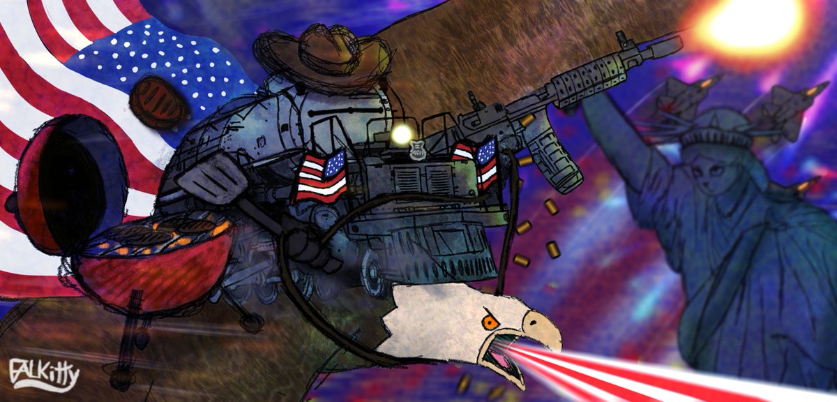 CK124theTSE's tweet photo. 𝑯𝑬𝑹𝑬 𝑰 𝑨𝑴
𝑹𝑶𝑪𝑲 𝒀𝑶𝑼 𝑳𝑰𝑲𝑬 𝑨 𝑯𝑼𝑹𝑹𝑰𝑪𝑨𝑵𝑬

(Happy 4th of July) https://t.co/0sXHu8twHG