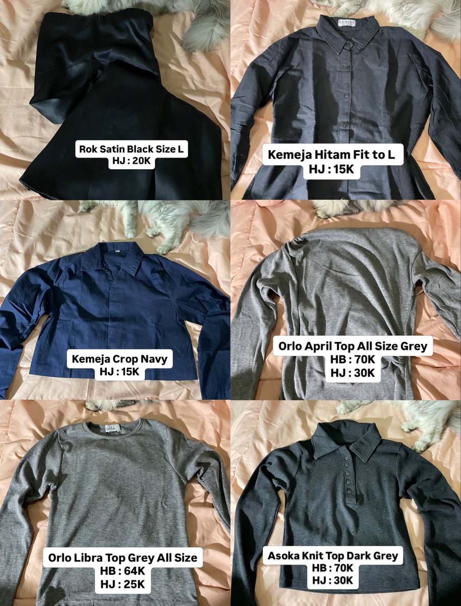f0oolishone's tweet photo. hii aku mau preloved baju baju aku murce yaa! bisa shopee 🍊yang semarang tembalang gratis ongkir aku anter atau COD

ada hnm, uniqlo, evertops, herpalais, lale the brand, beige studio, orlo, grandy, shein, atwell, dll

uda muraahhh take banyak boleh nego https://t.co/FubAxD9aTO