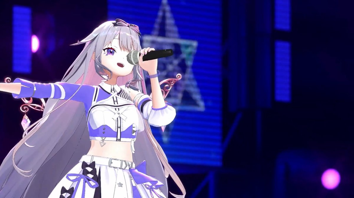 AceSwarm's tweet photo. YOU WERE TOO AMAZING BIBOO!!! every single time you blow me away with the leaps and bounds you've made in becoming what you are today 💜💜💜 #LIVEseki #holoSerendipity https://t.co/iZW55uwsD4