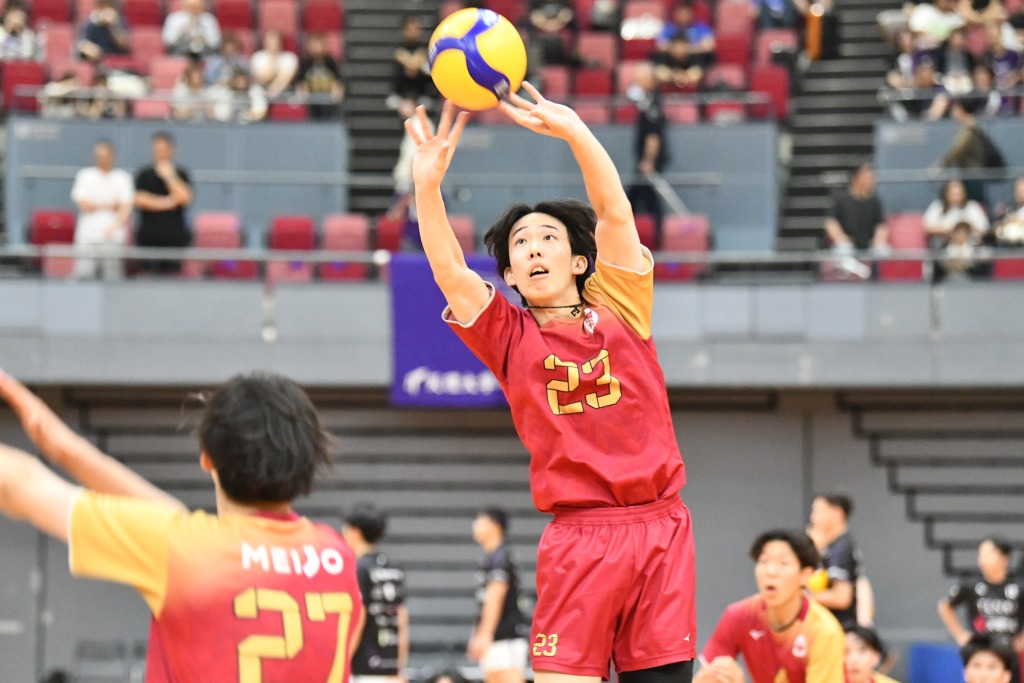 西日本インカレ 男子決勝トーナメント3回戦：Cコート第2試合 京都