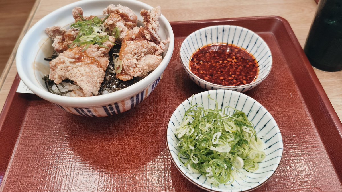 Hy_Wst's tweet photo. 初めてのなか卯
with shionさん達 https://t.co/QLnTRqXBv3