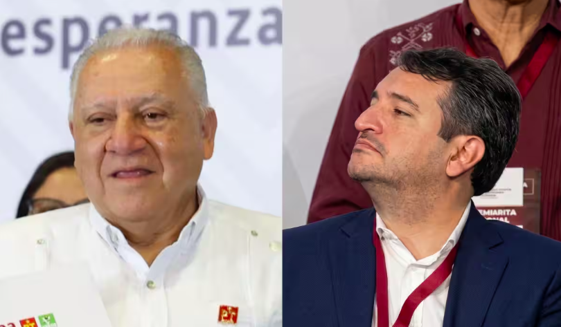 politicomx's tweet photo. 🔶#Politileaks | La FGR tendría en la mira a Rafael Marín Mollinedo y ‘Andy’ López Beltrán por huachicol fiscal

👉 https://t.co/0Q6YJCQgAM

No cesan las polémicas en Morena.

Nos comentan que son los propios morenistas los que señalan que el exdirector de aduanas, Rafael Marín Mollinedo y el exsecretario de Organización de del partido, ‘Andy’ López Beltrán, estarían mencionados en una carpeta de investigación en manos de la Fiscalía General de la República y que estaría vinculada al huachicol fiscal.