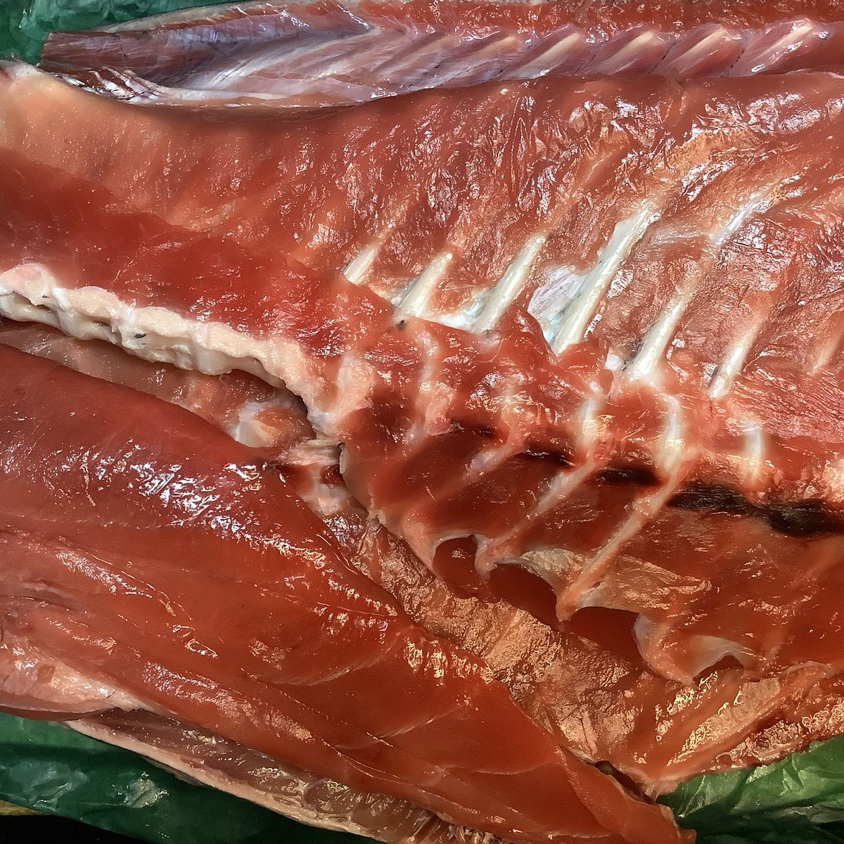 sashimicafe's tweet photo. 本日、鮪のなかおち入荷しました
本日のお刺身晩酌セットは、鮪のなかおち、サーモン刺し、豚キムチ、冷奴、生ビール1杯とサワー2杯飲めて1900円
やきとり晩酌セットもあります
夜定食始めました
今月の���り寿司の日は、7日(火)・8日(水)と16日(木)・17日(金)と30日(木)・31日(金)です https://t.co/CrLA8JHjE8