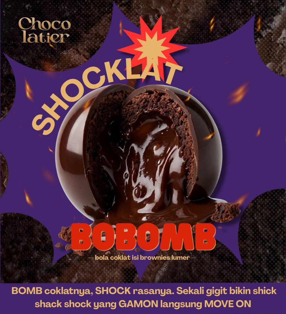CraftersZone's tweet photo. ⓘ ... / 𝗦𝗛𝗢𝗖𝗞𝗟𝗔𝗧 💥  today's quest: crunchy chocolate layer on the outside combines with the soft brownies and melted chocolate on the inside, creating a sweet sensation that 𝘽𝙊𝘽𝙊𝙈𝘽s in your mouth ˖ ࣪ ་🍫 https://t.co/L2WbVvE8NJ