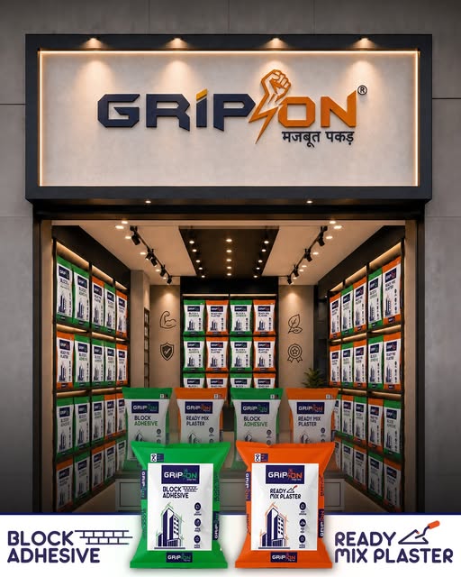 GriponBharat's tweet photo. GripON Construction Solution
#construction #majbootpakad #readymixplaster #BlockAdhesive https://t.co/ZWcY2Xw8YM