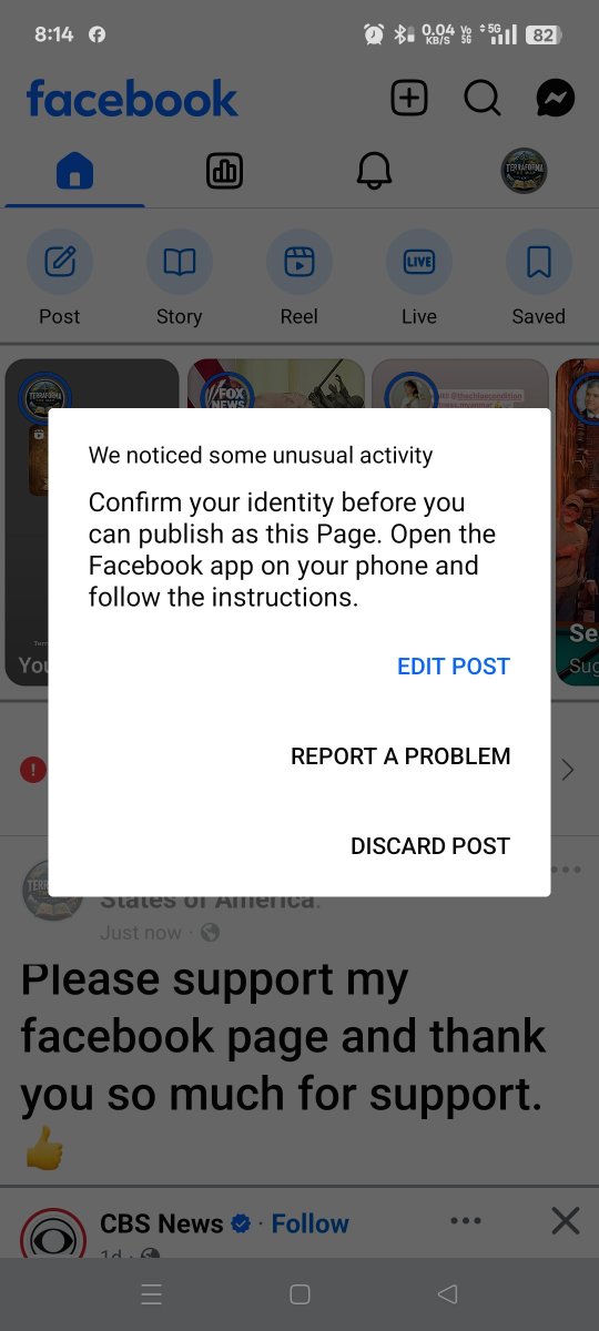 Americanclips1's tweet photo. Terraforma The Map (ID: 1194282267101379). My Page has zero violations. Please review my account logs and lift this restriction. Thank you.

@Meta @facebook @instagram https://t.co/Uf7K7d09yW
