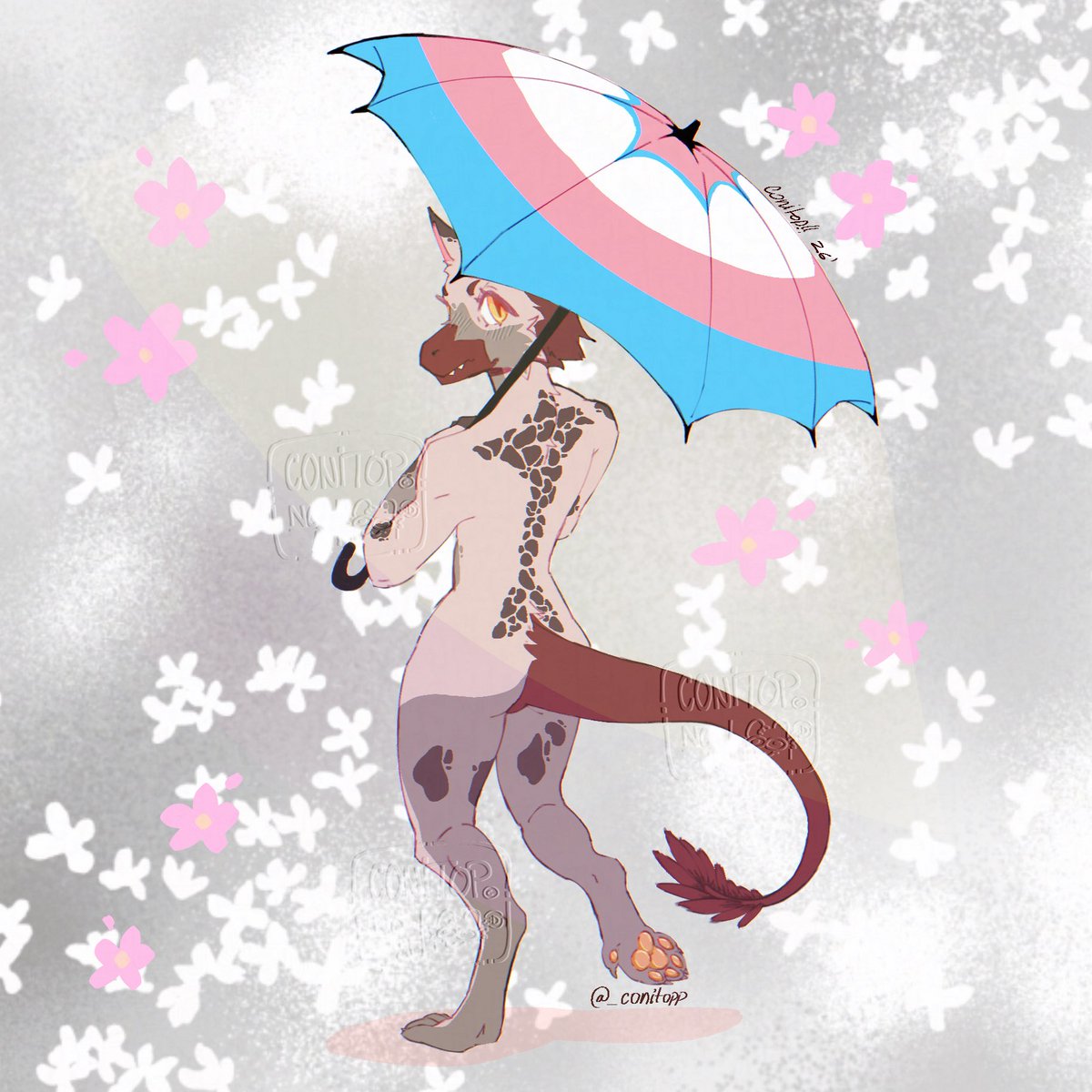 _Conitopp's tweet photo. I know it's not June anymore but my finals had me locked in sorry #furry #pride https://t.co/5N4ULqqmPY