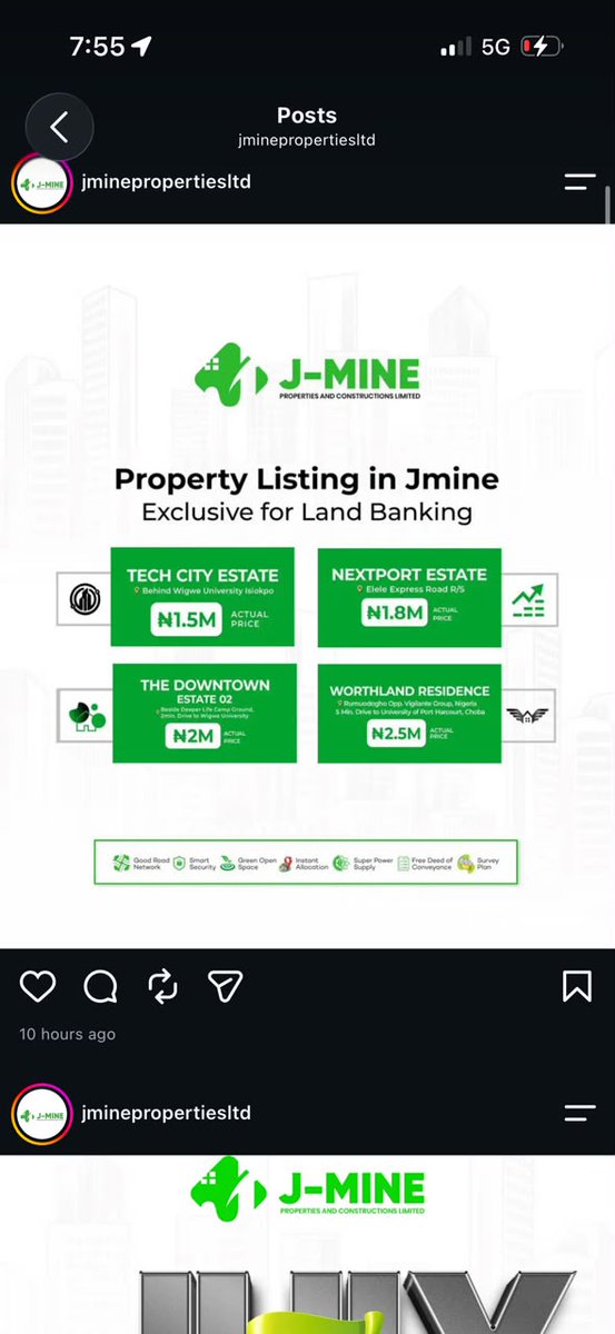 jmineproperties's tweet photo. Your Future Starts with the Right Investment! 

Why wait for tomorrow when you can secure your future today? 
At J-Mine Properties and Constructions Limited, we have affordable estates in strategic locations perfect for land banking and long-term wealth creation.
Call us today https://t.co/CEktG97k4h
