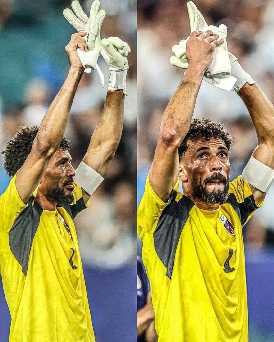 _90TM's tweet photo. 🚨🚨🚨🇨🇻يا لها من صورة!

فوزينيا انفجر بالبكاء وهو يشكر جماهير الرأس الأخضر بأكملها بعد الإقصاء في كأس العالم.

عمره 40 عامًا. سيعود إلى ناديه في الدرجة الثانية البرتغالية، لكن لا أحد سيأخذ منه ما عاش.

في أول كأس عالم له، واجه ثلاثة أبطال عالم، أبقى 
 شباكه نظيفًا أمام إسبانيا، سجل نقطة أمام أوروغواي، وانتهى به الأمر إلى إثارة إعجاب ميسي.

فوزينيا أثبت أنه لا يوجد وقت متأخر أبدًا لتحقيق حلم.

شكرًا، فوزينيا. ❤️🇨🇻