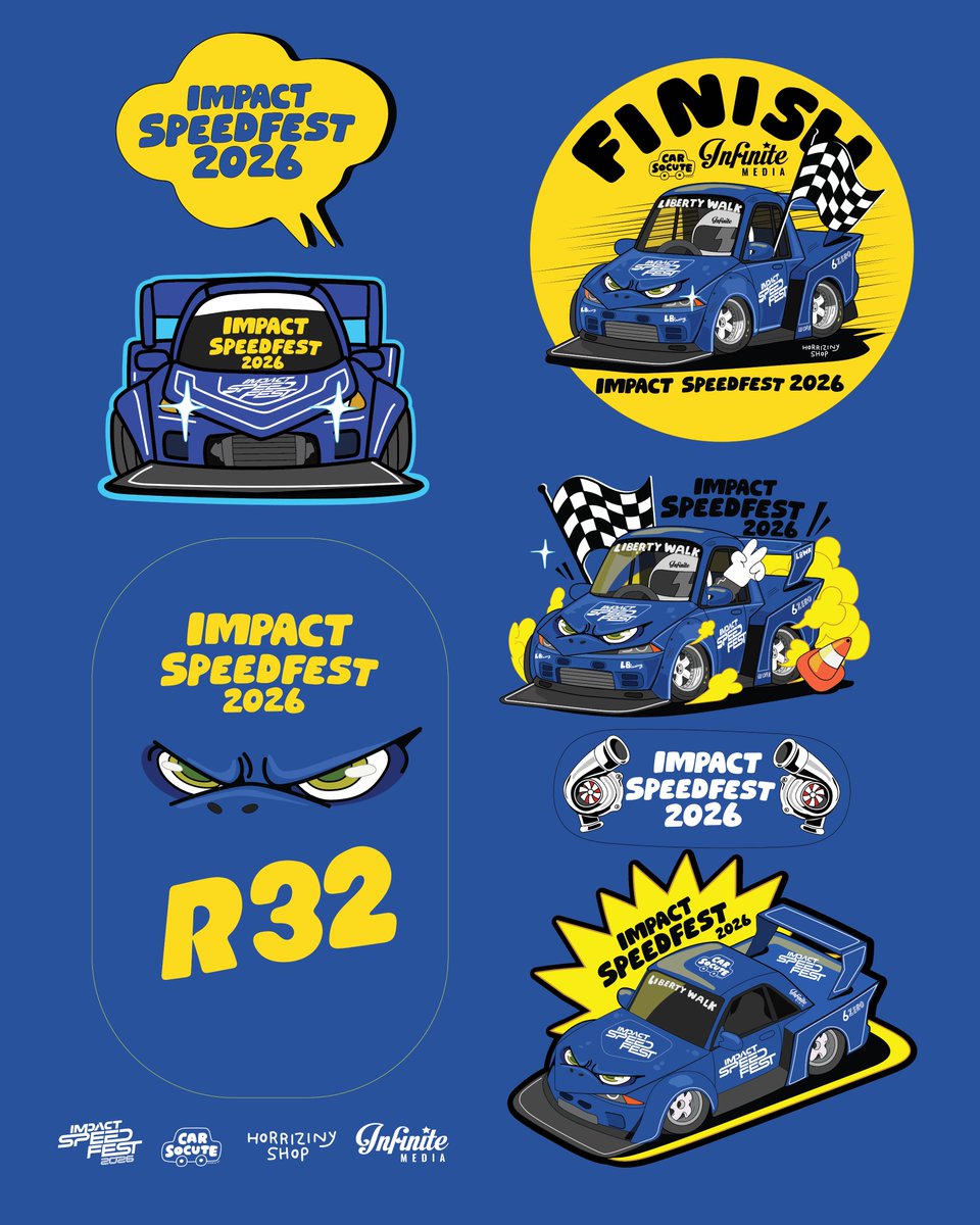 horriziny's tweet photo. ๐ทArt work illustration for decorate impactspeedfest 2026๐ท
GTR R32 #IMPACTSpeedFest #decorate #illustration #carsocute #horrizinyShop #horriziny https://t.co/RuxSRZdf0o