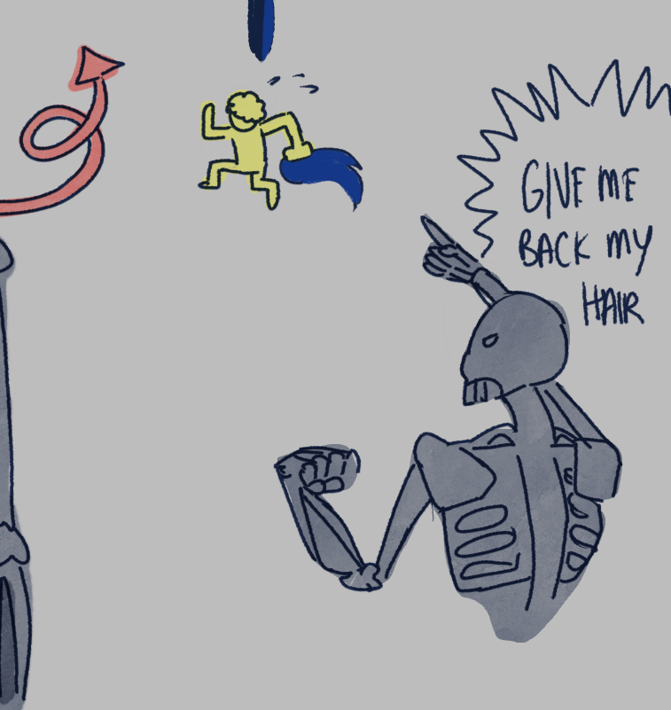 limonstarly's tweet photo. i cant believe you're bald behind all that skull 🗿

#1x1x1x1 https://t.co/REsRTsiHHW