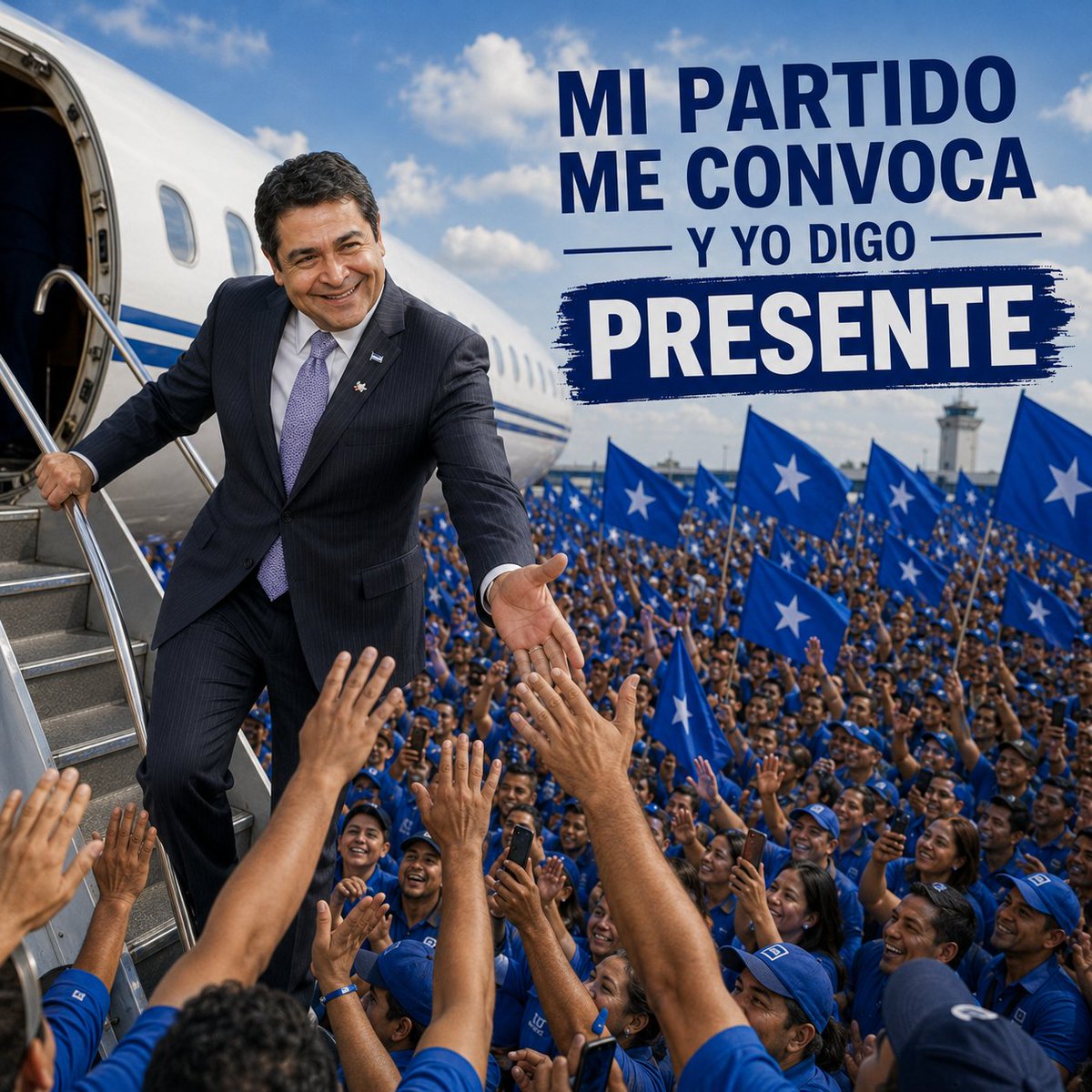 MapacheHN's tweet photo. Le duela a quien le duela vuelve @JuanOrlandoH y nosotros estamos listos ✅️ 
Más que Listos... https://t.co/2odAQCmSZC
