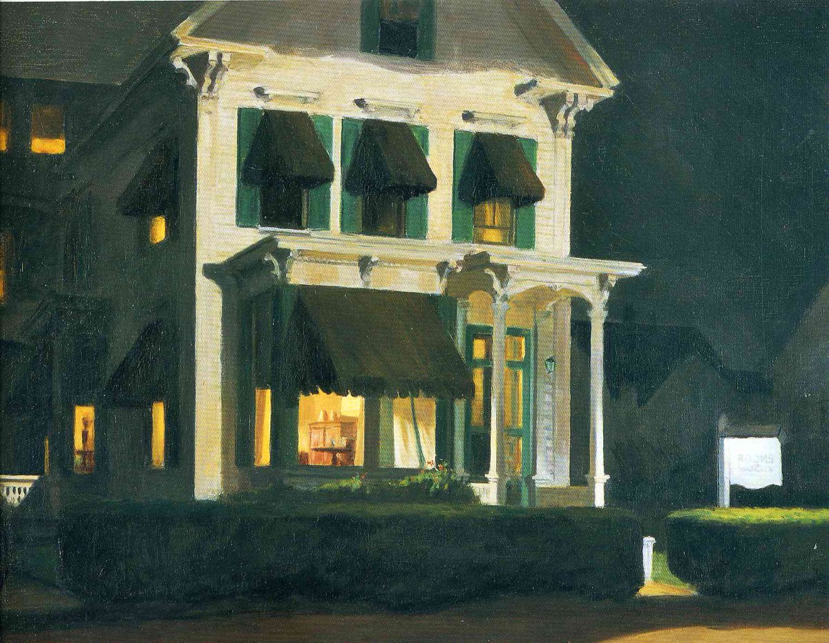 DennisIwan_com's tweet photo. Room for tourists, 1945

Edward Hopper
(1882-1967) https://t.co/4q40shptCy
