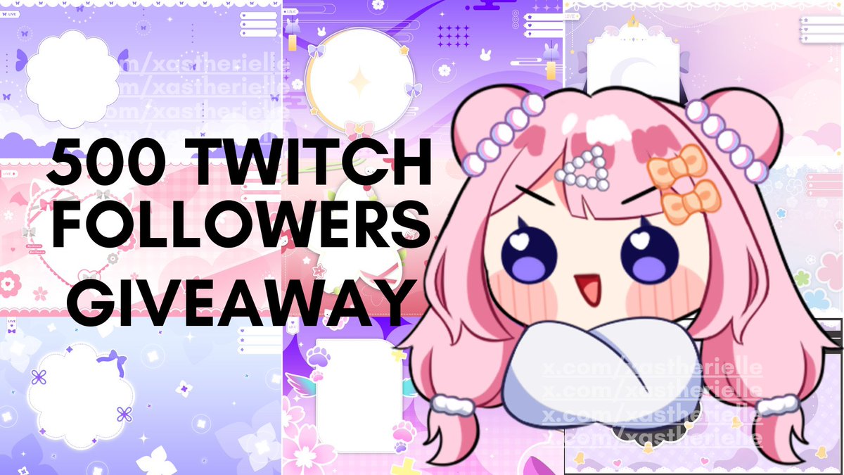 xastherielle's tweet photo. Announcement! 

I'm having a giveaway for my twitch followers and here on x! 

New followers are welcome as well 

-Follow me on twitch @iisuiren and here on x
-Retweet and like !! 
-Optional tag ur friends <3 https://t.co/y1rLjBLkI2