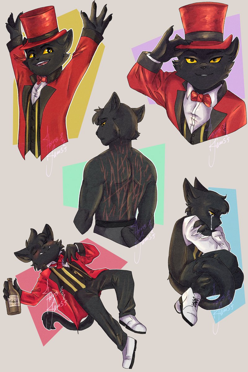 OneCrunchADay's tweet photo. @fibiearts Alrighty then!! Here's Axel... https://t.co/H0rmncHrte