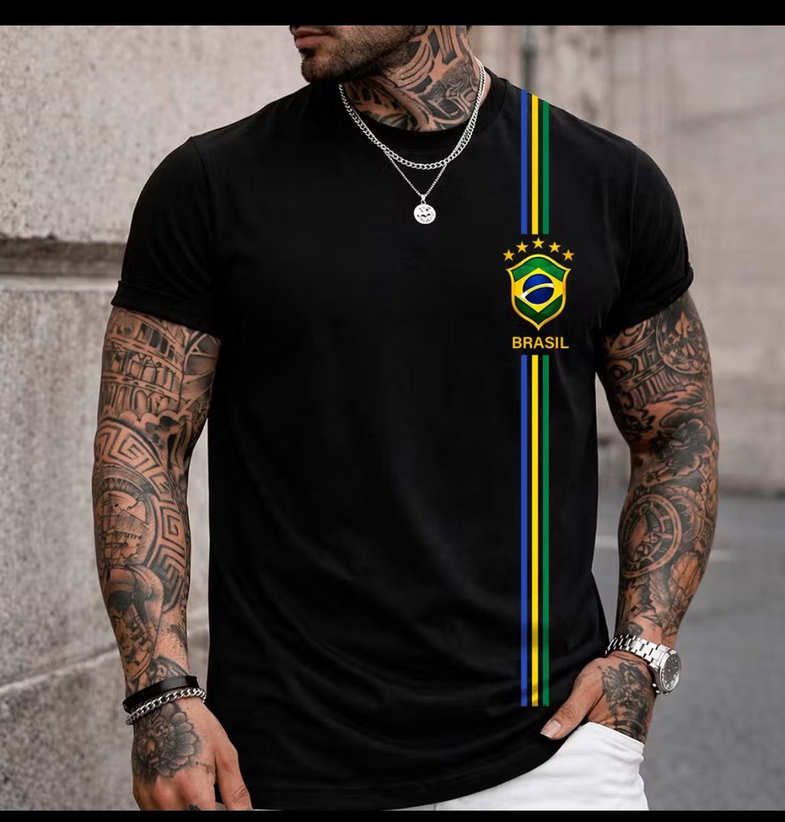 ShopeTopAchados's tweet photo. Camiseta Masculina Blusa Brasil 3 Listras T-shirt Verão Manga Curta Camisa Algodão Premium🔥🧡
Garanta a sua aqui 🔥 https://t.co/baZsoCxkh4
#blusadobrasil #brasile #shopee #promocao #modamasculina https://t.co/5nxtyEkDUO