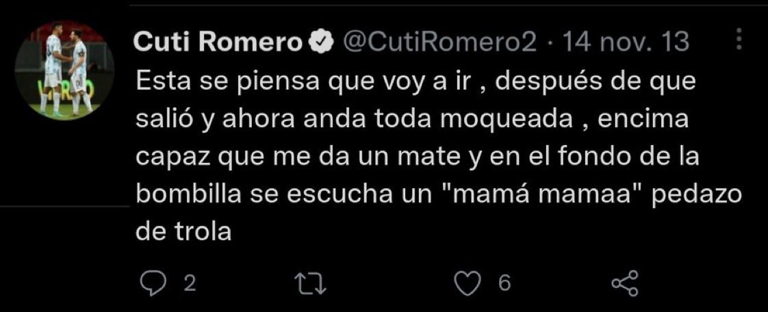 Lauty_156's tweet photo. CUTI VIEJO NOMAAAAA https://t.co/OieflxSbf7