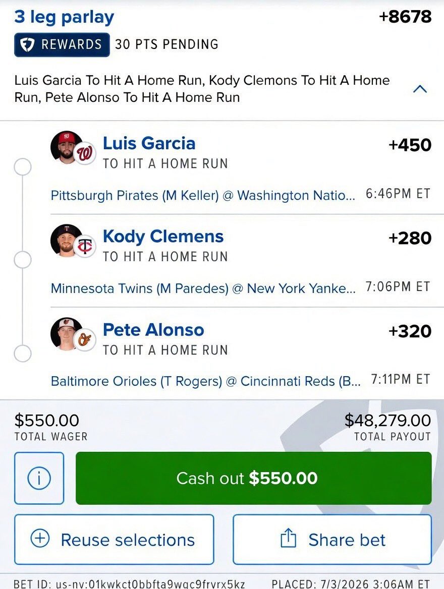 PryncrRichie's tweet photo. Let’s finish this 3/3 in style 🤞🔥

FREE (+8678) 3LEG MLB PAIR 🏀 Let's Rideee🫡
Collab with @maxthalocksmith 🔗 

@Playbook https://t.co/oYjqFxKhM6