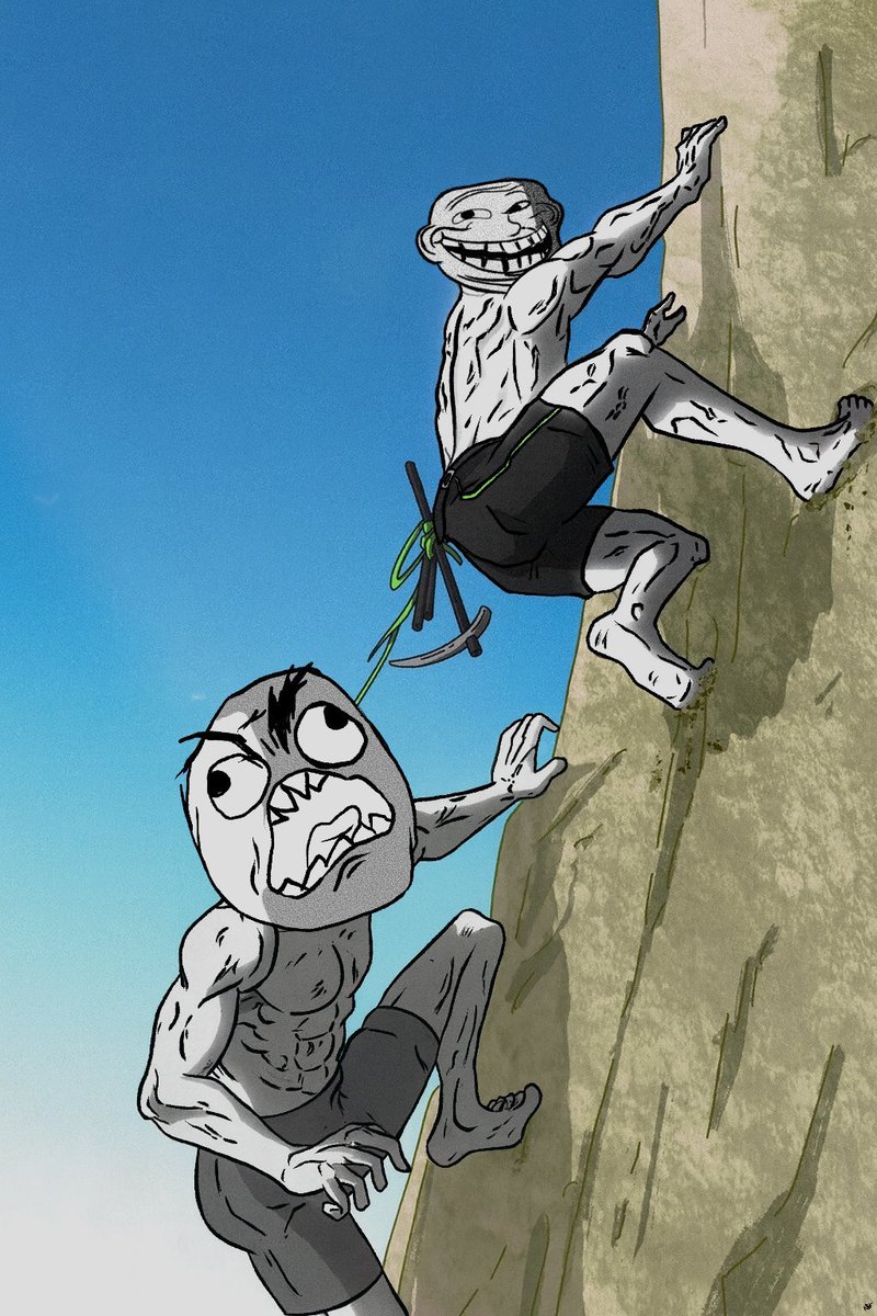 Irate734's tweet photo. @json1444 @Pumpfun Troll and Rageguy know survival! We gonna keep trolling and raging 😁🤬 https://t.co/TE291WxKpx