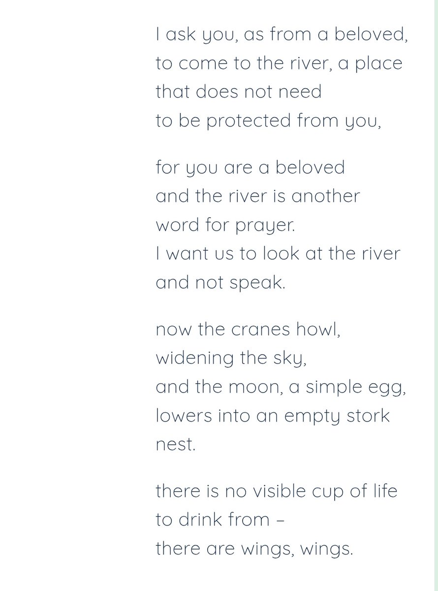 maridill's tweet photo. RIVER IS ANOTHER WORD FOR PRAYER by Triin Paja https://t.co/EcuCPkmb68