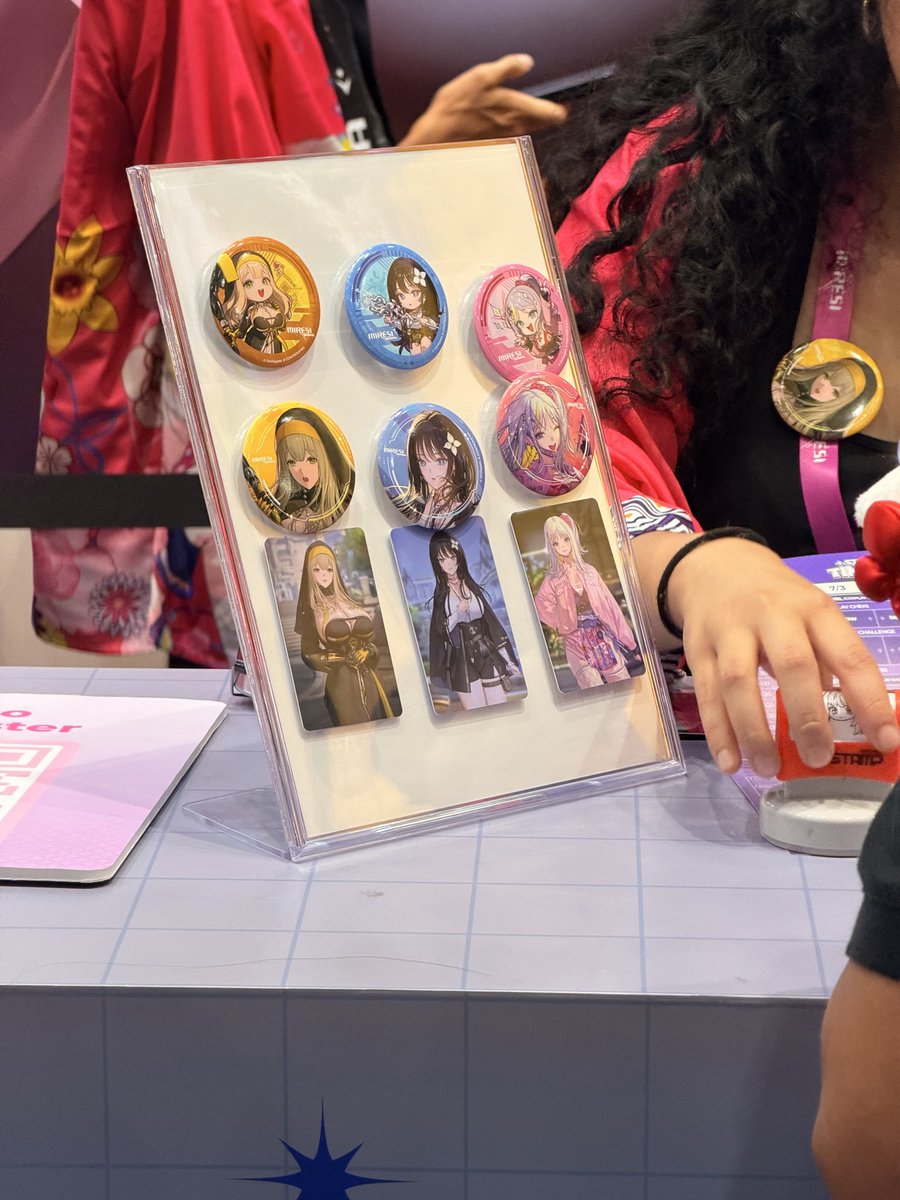 iamswiggly's tweet photo. @Miresi_en #MIRESI #AX2026 #AnimeExpo2026 #AX2026MIRESI #AnimeExpo https://t.co/TLtkmNTSb2
