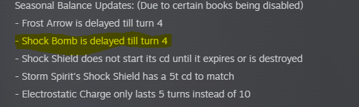 autismchud's tweet photo. It's funny seeing a balance change for something I've disliked in a game for over a decade.

Arcanist, shock bomb is a spell balanced by being "inconsistent"(bouncy) but is in effect very consistent, and has a ton of damage and knockback. https://t.co/0MrCqMqbGf