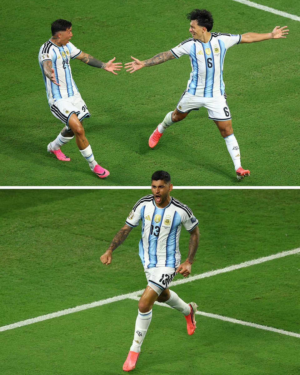 PLinUSA's tweet photo. WHAT. A. GAME. 😱

A goal and assist for Licha, a massive late save from Emu, and a huge header from Romero help Argentina to victory. 👏 https://t.co/pqVkFvjJ0G