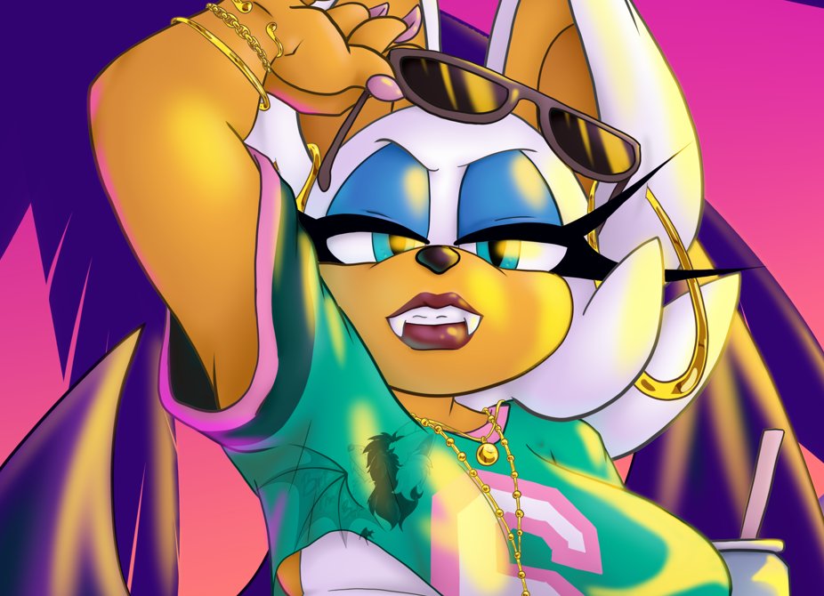 BriTheBat's tweet photo. Full on Patreon for now. ❤️‍🔥

#Rougethebat #gtavicecity #gtavi #covergirl https://t.co/LCLeY55hOa