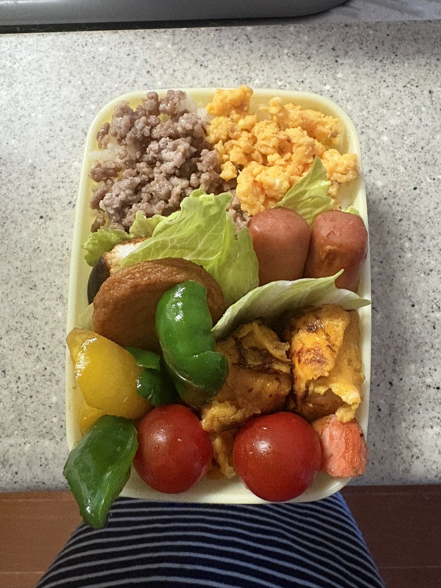 moccan_hui's tweet photo. #フウイさん家のお弁当備忘録 

昨日のやつ忘れてた。
そぼろは脂多すぎて不評でした
次は茹でてから作るか( ･ω･)ﾌﾑ https://t.co/D0PWNwpJsm