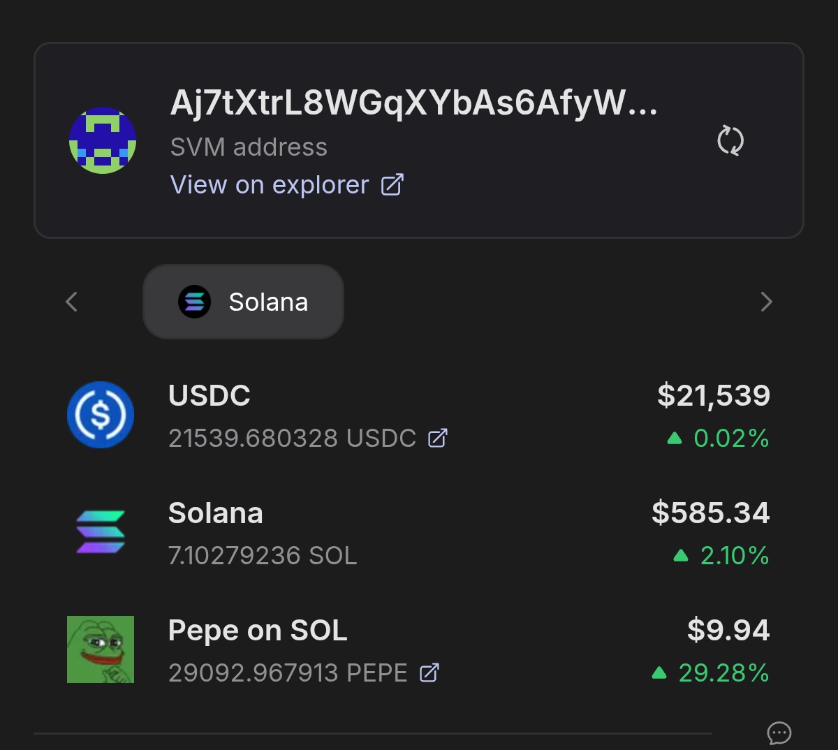 xHiroCT's tweet photo. Fun thing $PAULY has in his wallet:
 Aj7tXtrL8WGqXYbAs6AfyWh95Ddm3jUfhzHb9jExzVrE

$PEPE on $SOL

Do what you wish with that info https://t.co/2mbYfB76T8