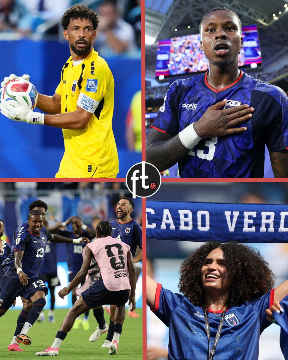 Footballtweet's tweet photo. 🚨 𝗢𝗙𝗙𝗜𝗖𝗜𝗔𝗟: Cape Verde are out of the 2026 World Cup. 🇨🇻💔

One of the most loved teams of the tournament bows out after giving us so many unforgettable moments.

✅ They played Spain, Uruguay, Argentina and Saudi Arabia and leave the tournament unbeaten over 90 minutes.

Thank you Vozinha. Thank you Bubista. Thank you Cabral. Thank you Cape Verde.

Your story will live forever in World Cup history. 🌍👏