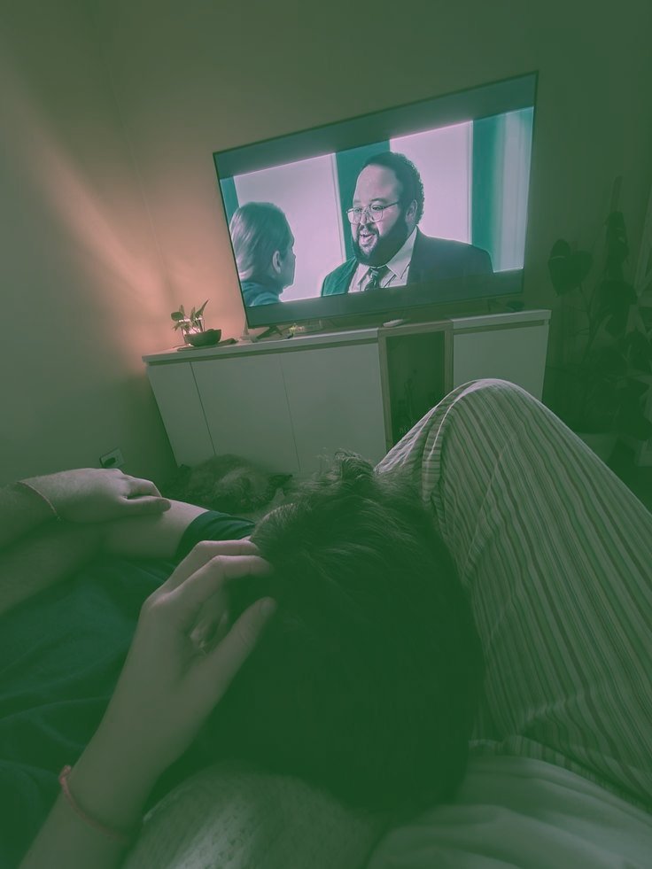 AERlALASSASSIN's tweet photo. ㅤㅤㅤ        Watching Smackdown with 𝒉𝒆𝒓. https://t.co/I5SMkVcPWK