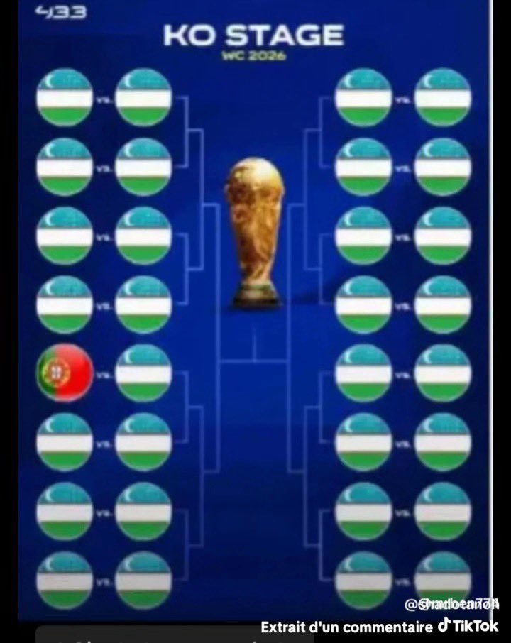 BadaLadiane's tweet photo. @FIFAWorldCup Pour que Penaldo gagne la coupe du monde https://t.co/kPey6wwFwS