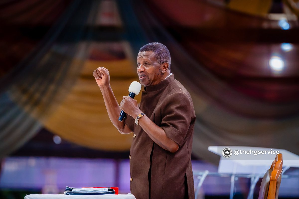 TheHGService's tweet photo. Ministering: Pastor E.A Adeboye 
Topic: Divine Priorities

The first thing that came out of God's mouth to man is "you're blessed."
Genesis 1:26-28
It was priority to God.

July 2026 Holy Ghost Service
#DivinePriorities https://t.co/dFKsiEaRYj