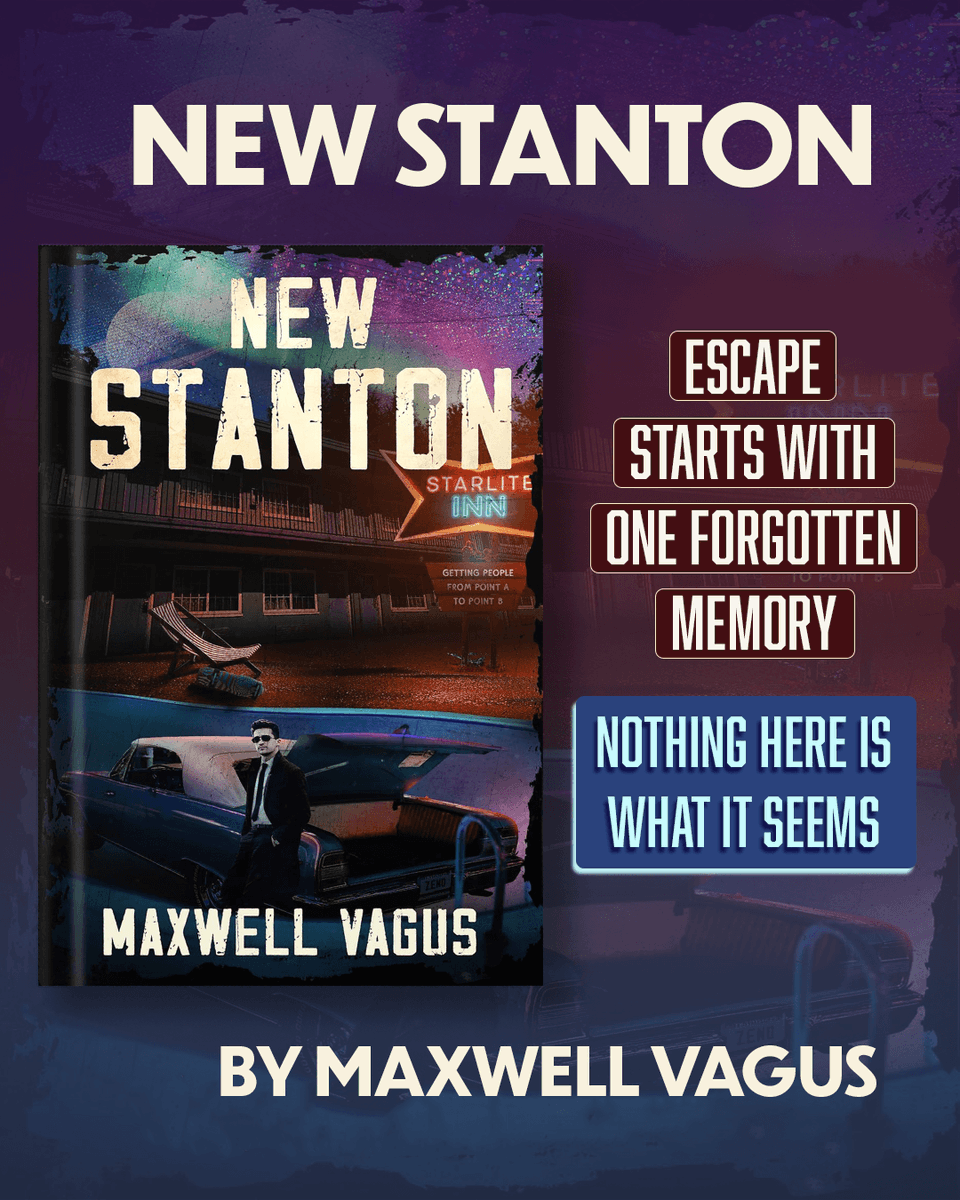WeBlogBooks's tweet photo. Escape seems impossible when reality refuses to stay still. Follow one man's unforgettable journey through a surreal town where every answer reveals an even stranger question. By @MaxwellVagus

Available on - Amazon https://t.co/ni6jWek9Fk