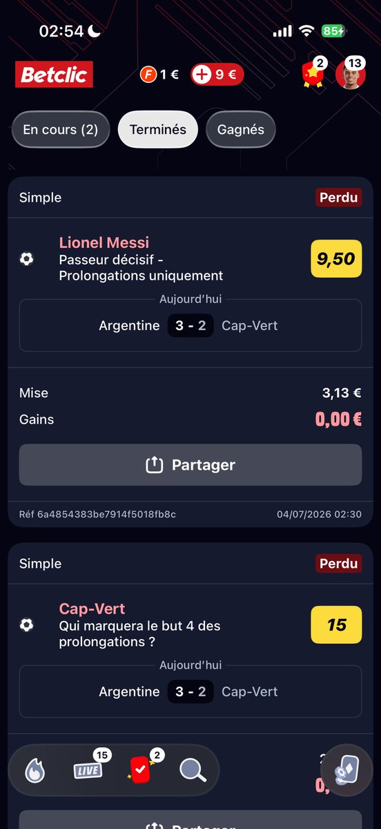 NathFNN's tweet photo. Ah bon @Betclic @NEXENPRONOS @el_libro01 https://t.co/8dPsQqvxKn