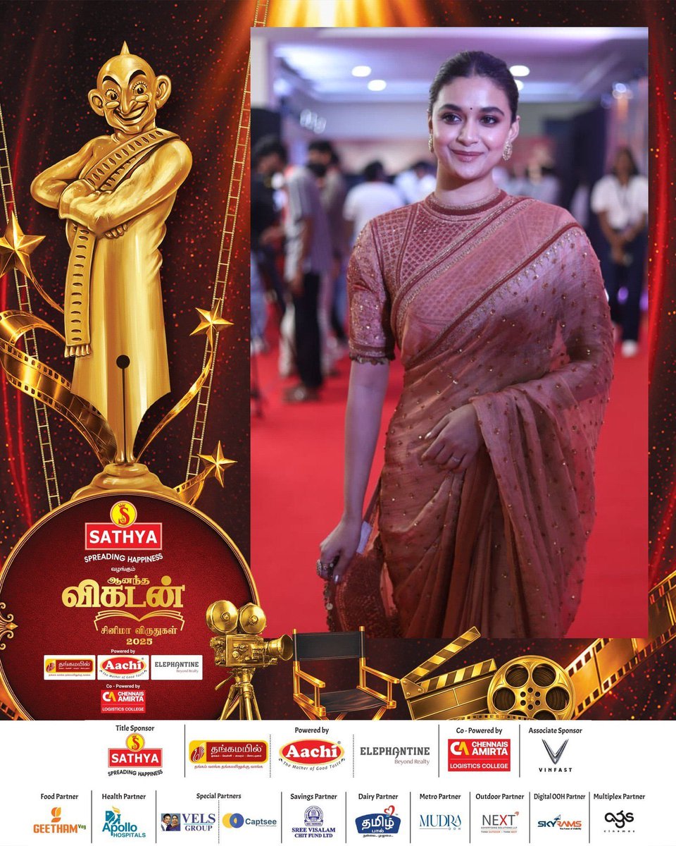 Thaila_kitty's tweet photo. Good morning kitty😍😍
Congrats kitty for vikatan awards😍
@KeerthyOfficial 
#keerthysuresh
#keerthy https://t.co/5Z570zCMMK