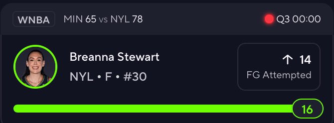 _justwick's tweet photo. 3Q BAAANNNGGG ✅✅✅‼️‼️‼️
#WNBA #wnbapicks #WNBAPOTD https://t.co/Pe2tN19a7Z