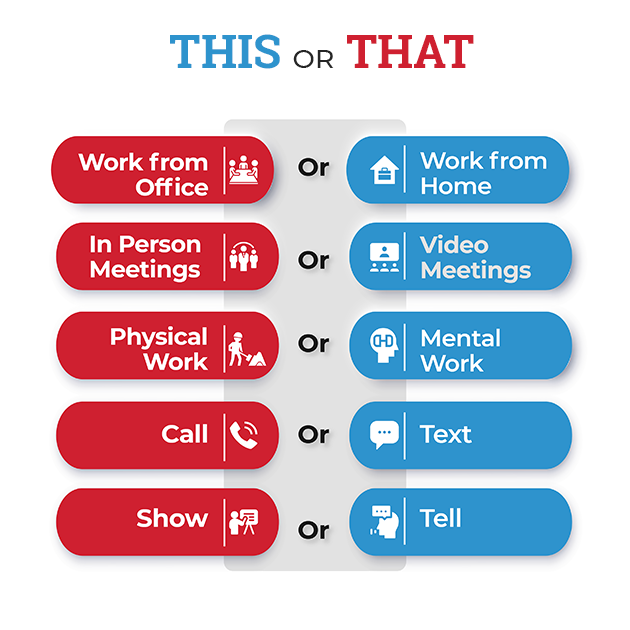 IvanMisner's tweet photo. Do you prefer “This” or “That” about work?
I would like to know what you think. Leave a comment. 😊
https://t.co/9T06HLTcm1
#WFH #VideoMeetings #IvanMisner https://t.co/MZNwvPUzKj