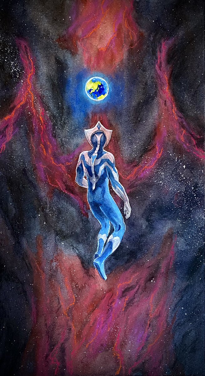 Klenda_V's tweet photo. Welcome to earth, Ultraman Teo! https://t.co/TfT4iDBYoM