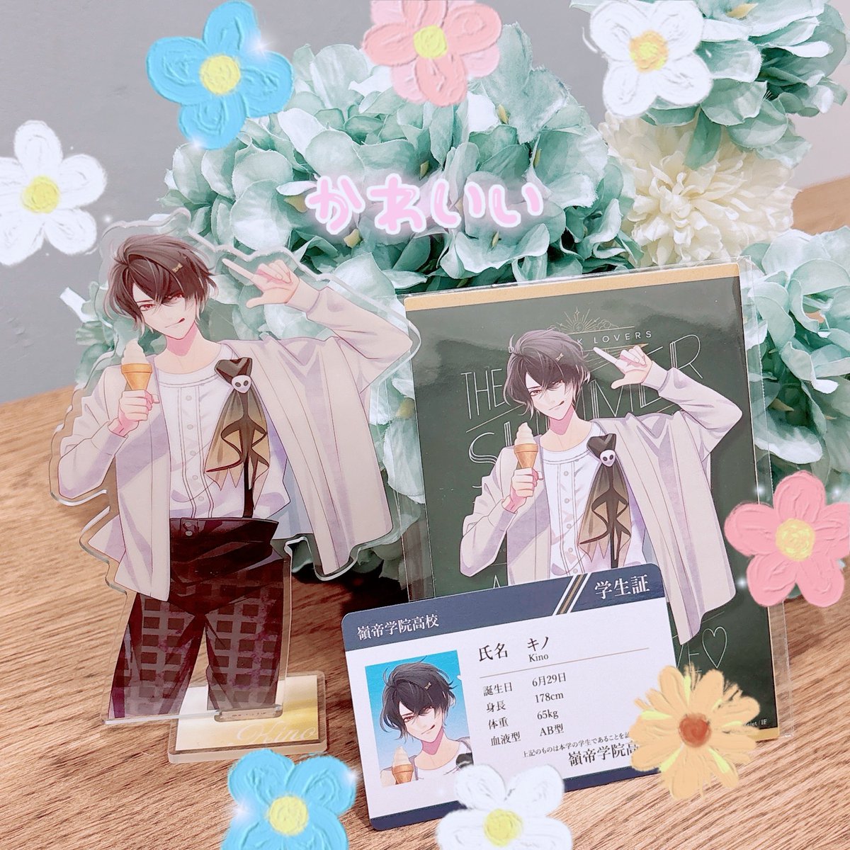 rameioriv's tweet photo. 学生証GET✨️
学生証の写真なのにリボンヘアピンしてアイス持ってるとか平成チャラ男子みたいでかわいーよ(フェチだ😂) https://t.co/QFGIrhcnMJ