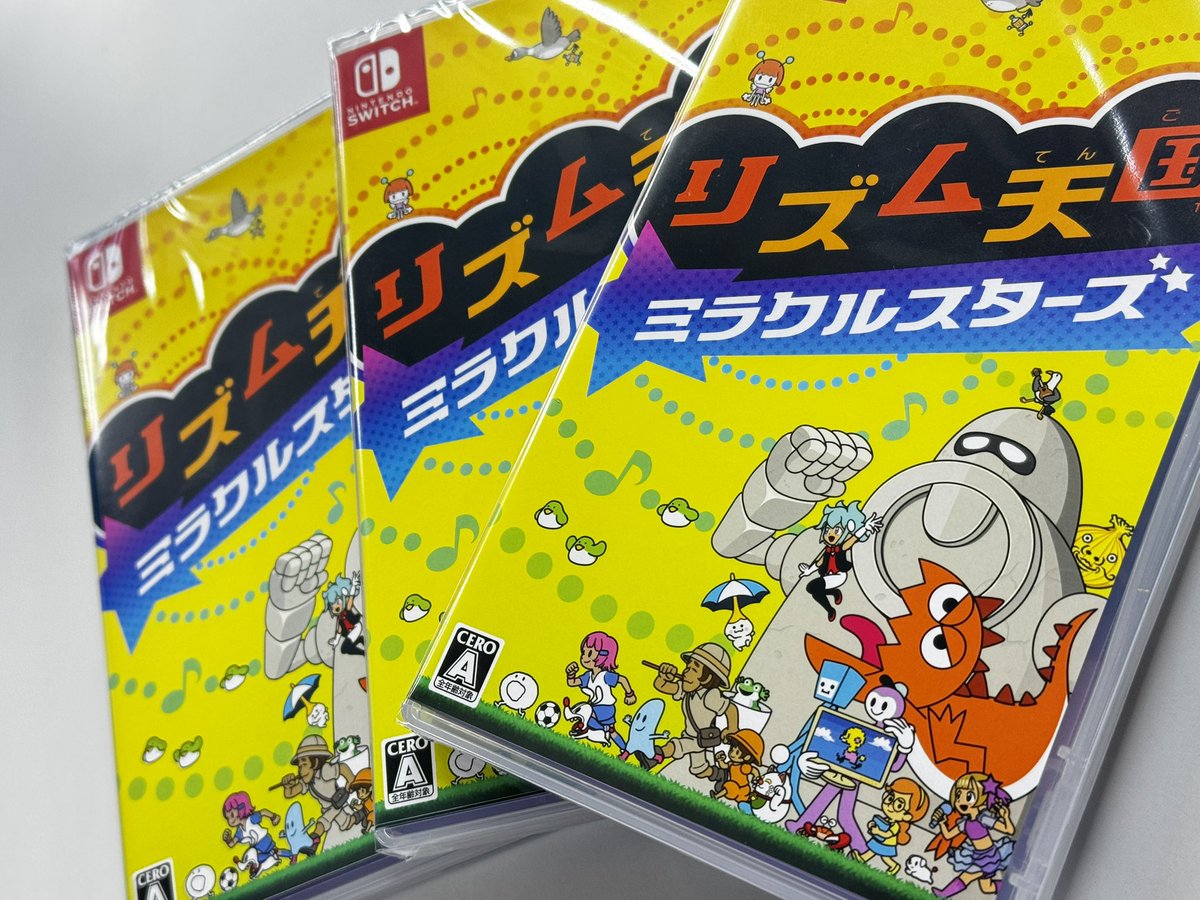 ?今週発売人気タイトル? Nintendo Switch用ソフト 『リズム天国 