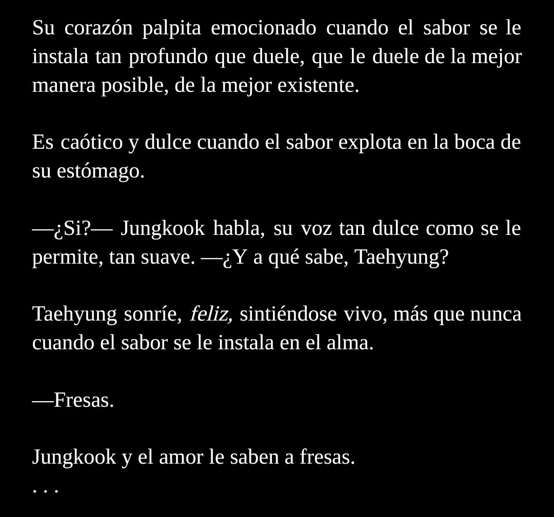 ninihvs's tweet photo. 🪸 204 

El sabor se le instala en el alma, él y el amor le saben a fresas. <3 https://t.co/DfAcq46EaX