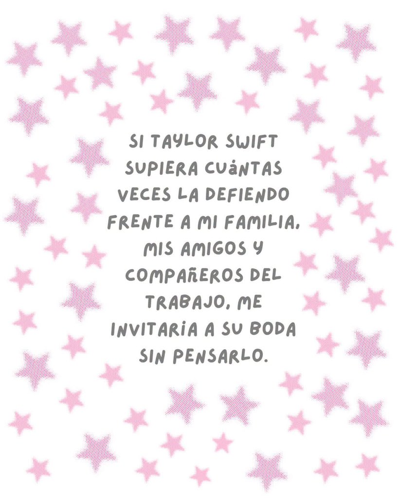 YoNanus's tweet photo. Tqm taylor. Yo tambien ya quiero romper la profecía https://t.co/FUqwEeYrDZ