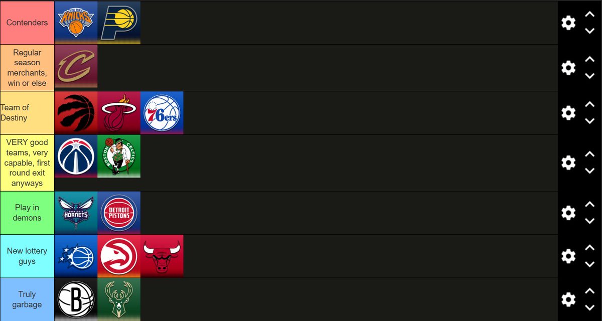 ConsumeMedia1's tweet photo. my way too early 2026-27 NBA predictions (ordered by predicted seed) https://t.co/EGuFk6P8cD